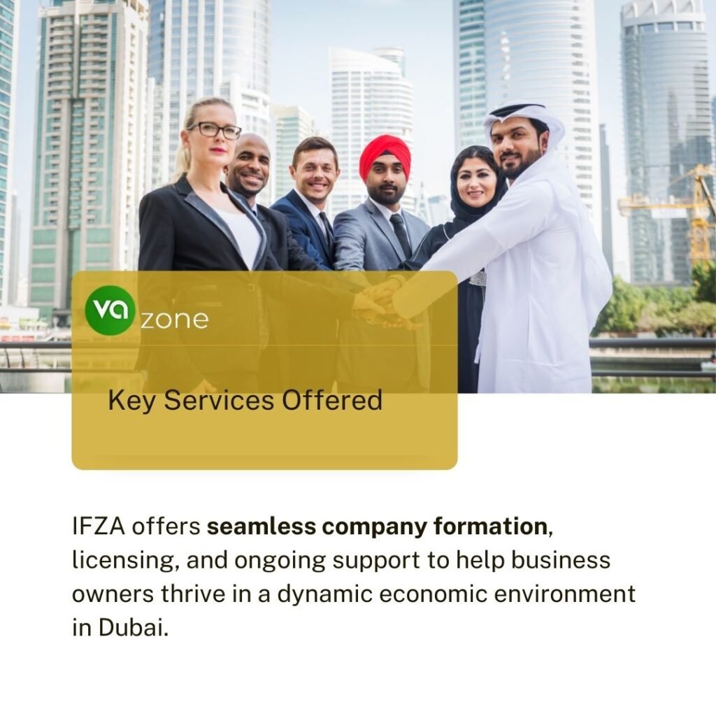 Post-Formation Services in IFZA