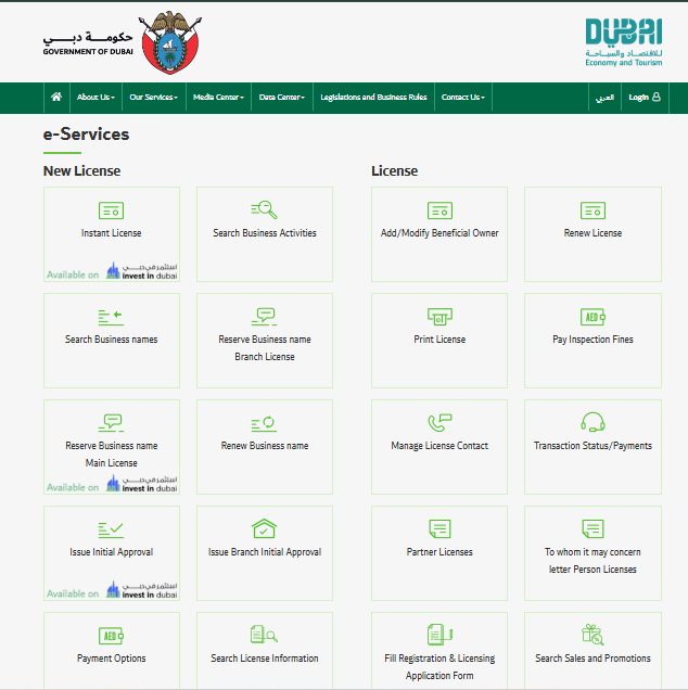 How to Get a Mainland License in Dubai. DED portal
