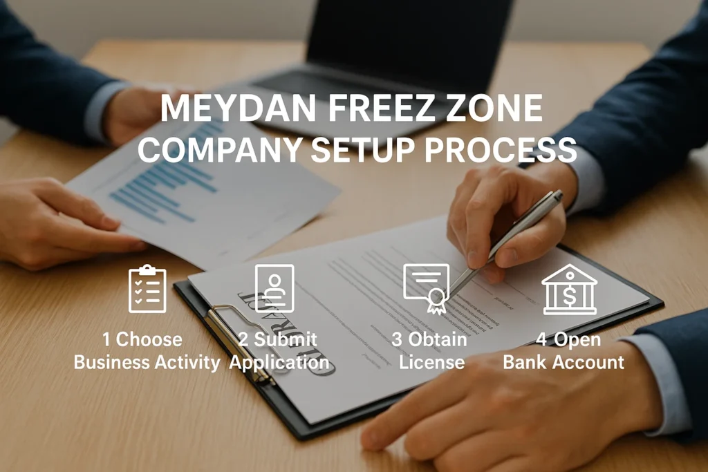 Step-by-Step Process to Register a Company in Meydan Free Zone