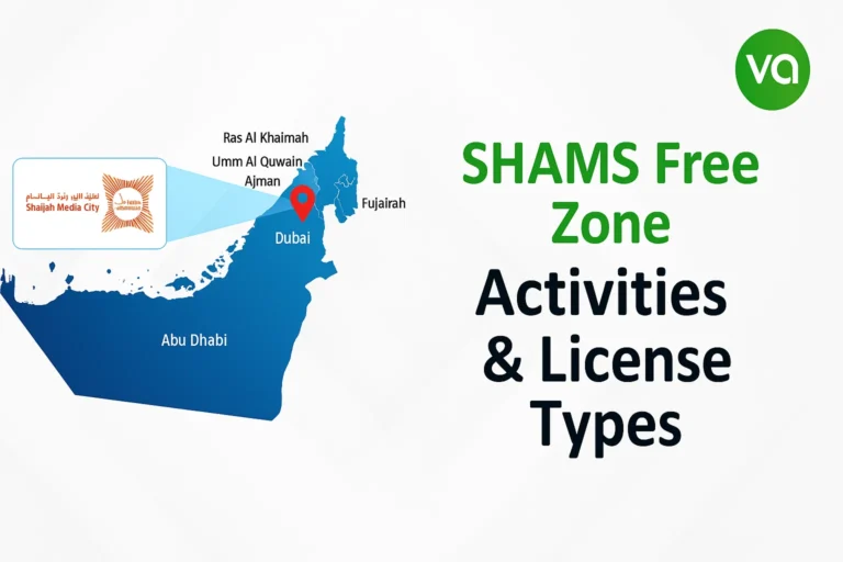 SHAMS Free Zone Activities and License