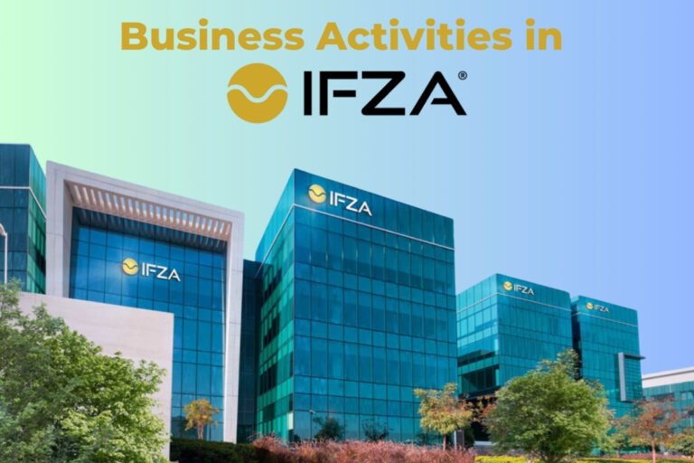 Business Activities Allowed in IFZA Free Zone