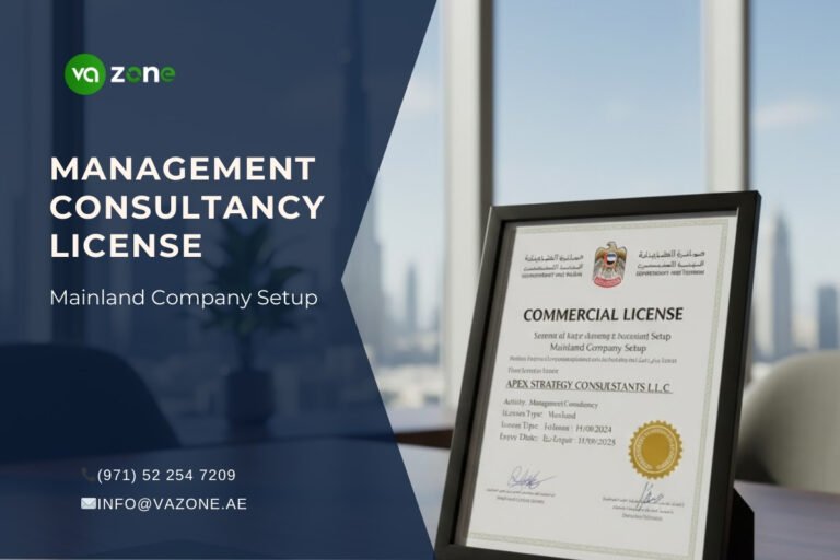 Management Consultancy License In Dubai