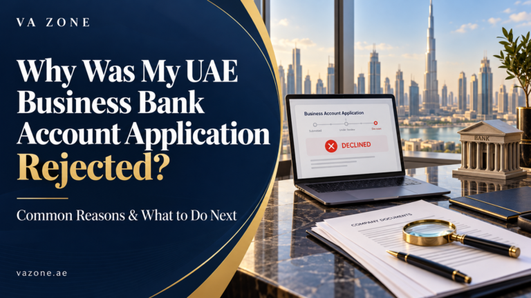 UAE Business Bank Account Application Rejected